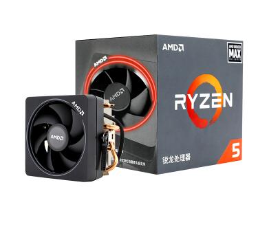 AMD 锐龙 5 2600X MAX 处理器 (R5) 6核12线程 AM4 接口 3.6GHz 盒装CPU