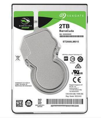 希捷(SEAGATE)酷鱼2.5英寸 2T 5400转128M SATA6 7mm 笔记本硬盘(ST2000LM015)