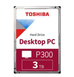 东芝(TOSHIBA)3TB 64MB 7200RPM 台式机机械硬盘 SATA接口 P300系列(HDWD130)